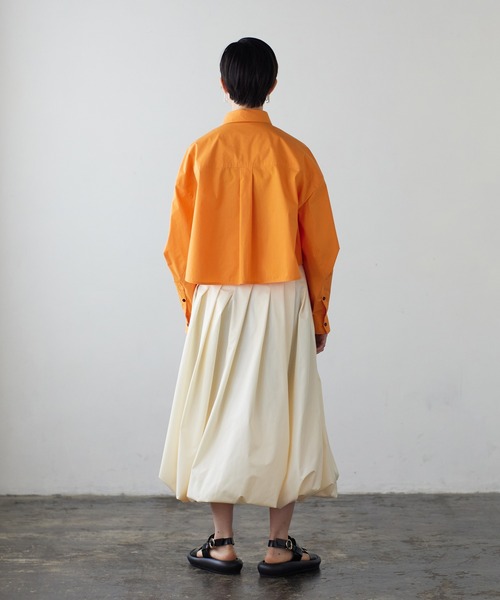 LANVIN en Bleu スカート リバーシブルバルーンスカート : ZOZOTOWN