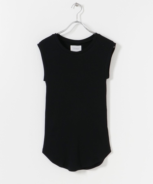 タンクトップ ノースリーブ 「別注」MIDIUMISOLID×TGM　Mix organic cotton tank-top レディース MIDIUMISOLID タンクトップ ノースリーブ 「別注」MIDIUMISOLID