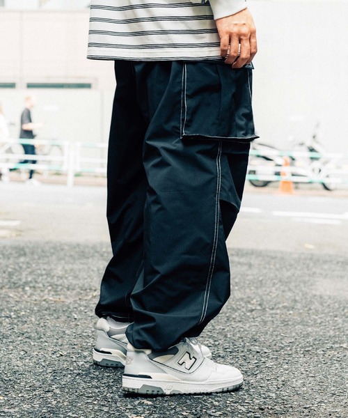 the society スノボーウェア　パンツ　極太　カーゴタイプ　ゆるだぼ Subciety カーゴパンツ SNOW CARGO PANTS メンズ レディース