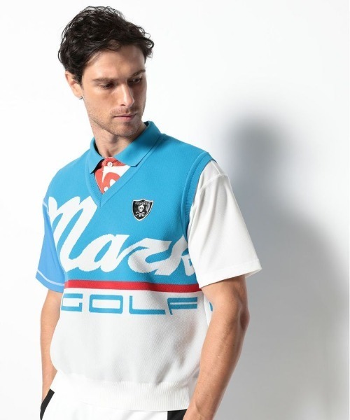 MARK&LONA メンズベスト　サイズ48 MARK&LONA ベスト ジレ Chromakey Baggy Vest | MEN メンズ