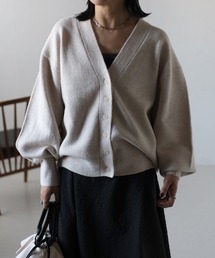 ap retro ニット セーター Vネックニットドルマンカーディガン