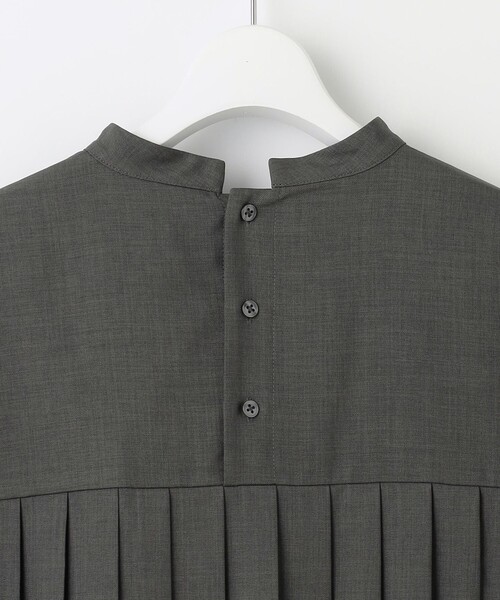 J.PRESS YORK STREET ワンピース 「WOMEN」バックプリーツワンピース