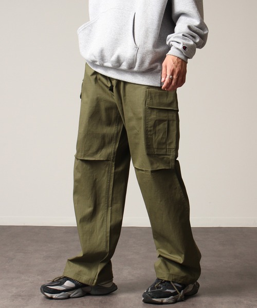 パンツ カーゴパンツ メンズ 「HOUSTON/ヒューストン」RIPSTOP BDU PANTS/リップストップ BDUパンツ｜zozo｜18