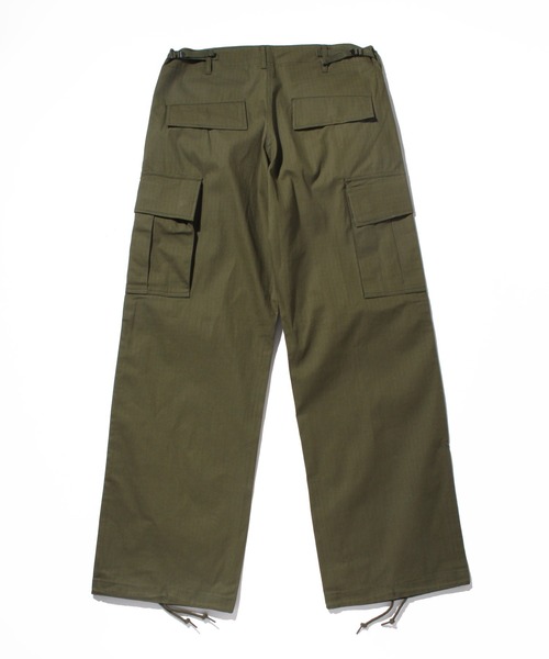 新品 HINSON ヒューストン コットンリップストップカーゴ ワイドパンツ S HOUSTON カーゴパンツ 「HOUSTON/ヒューストン」RIPSTOP BDU