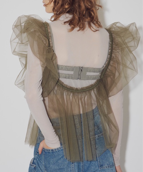 BCBG eneration TOPS シースルートップス BCBGeneration - BCBG eneration TOPS シースルートップスの通販 by