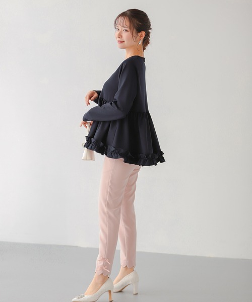 Fit more（フィットモア） tシャツ 「ZOZO限定カラー」裾フリル