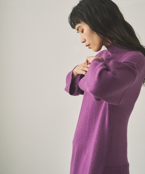 「Audrey and John Wad」 ニットワンピース FREE グレー系その他 レディース_画像5