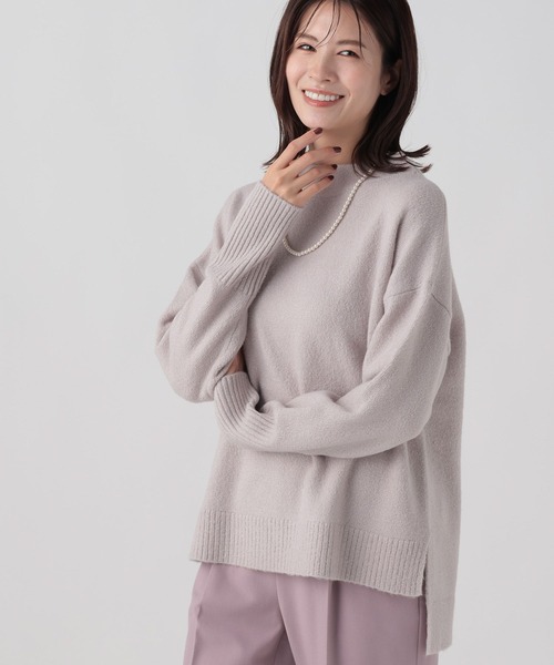 Elura　大人リュクスクル－ネックプルオーバー　エルーラ 大人女性の悩みに効く”Elura（エルーラ）がデイリーに使える新作春