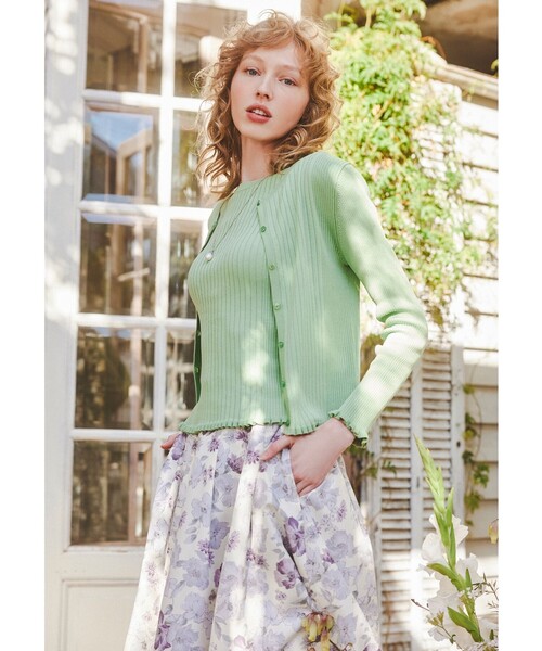 tocca カーディガン TOCCA カーディガン SPRING PICNIC CARDIGAN レディース
