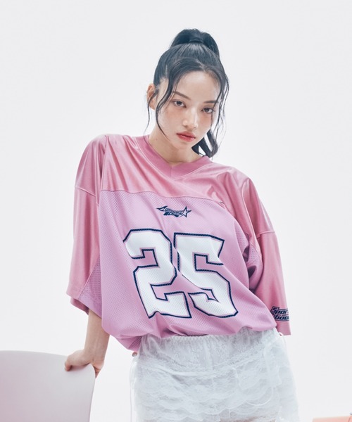 codegraphy tシャツ Rugby Mesh Jersey SHORT SLEEVE T-Shirt