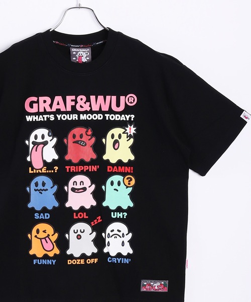 GRAF＆WU（グラフアンドウー） tシャツ GRAF＆WU 9GHOST 半袖プリントT