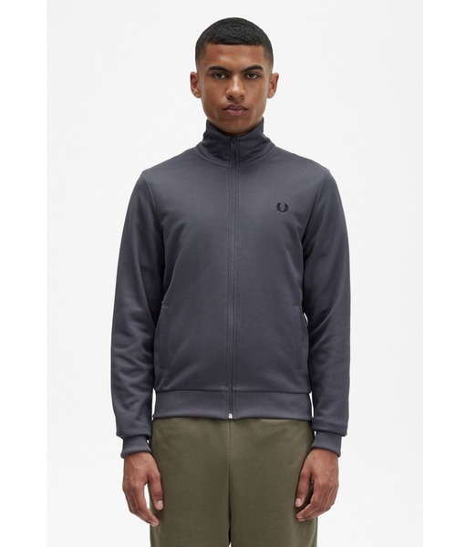 FRED PERRY ジップアップジャケット FRED PERRY ネイビー ジップアップジャケット L