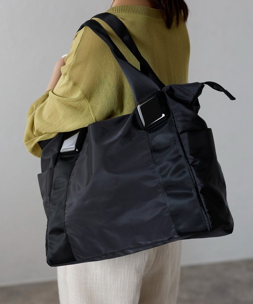 美品 希少✨COACH ナイロンレザー ボストンバッグ トートバッグ 大容量◎ COACH(コーチ) / ボストンバッグ/レザー/BLK | 中古品の販売