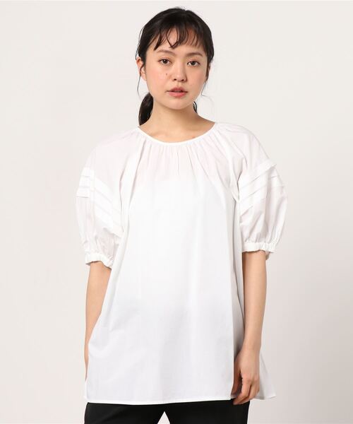 「UNITED ARROWS」 半袖ブラウス FREE オフホワイト レディース UNITED ARROWS 「UNITED ARROWS」 半袖ブラウス FREE オフ