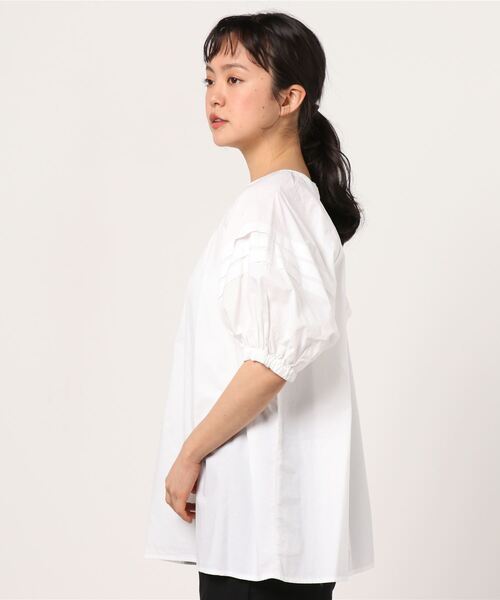 「UNITED ARROWS」 半袖ブラウス FREE ナチュラル レディース UNITED ARROWS 「UNITED ARROWS」 半袖ブラウス FREE ホワイト