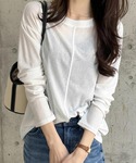 tシャツ 「新色追加/カラー&ボーダー」トレン...の詳細画像3