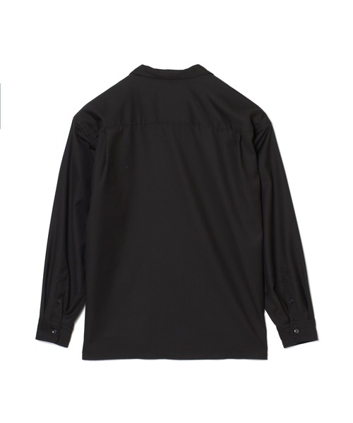 MSML シャツ EMBROIDERY OPEN COLLAR SHIRT / 刺繍 開襟 シャツ メンズ
