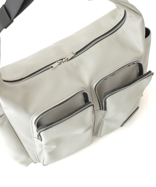 X-girl ショルダーバッグ バッグ FAUX LEATHER MESSENGER BAG