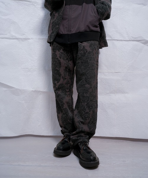 Nora Lily（ノラリリー） スラックス 「Nora Lily」Flower Hairy Pants