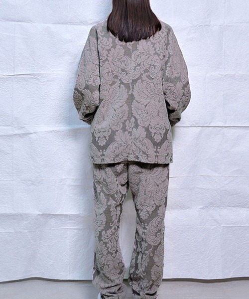 Nora Lily（ノラリリー） スラックス 「Nora Lily」Flower Hairy Pants