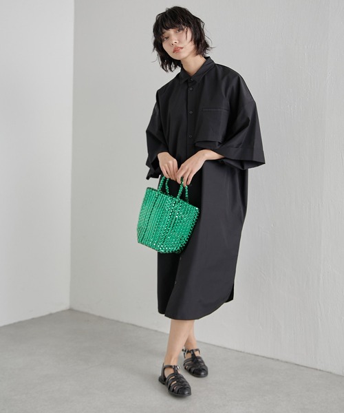 ear PAPILLONNER」 「SUM1 STYLE」かごバッグ FREE シルバー