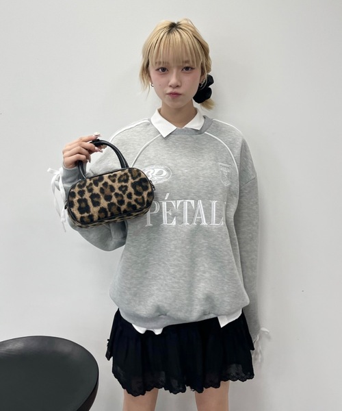 リボン付きフード スウェット トップス fit=scale-down,w=1200