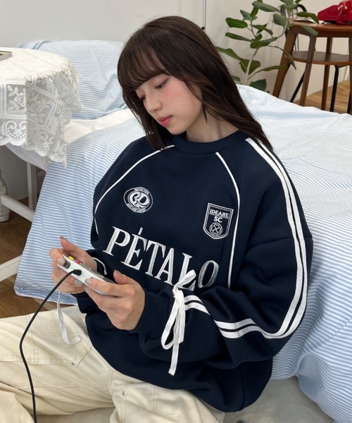 Birthday room トレーナー スウェット サイドラインリボンゲーム