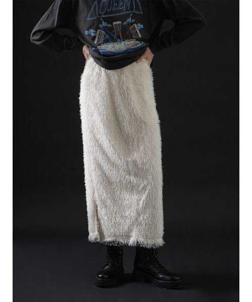 スカート FRINGE JACQUARD SKIRT : ZOZOTOWN Yahoo!店 - 通販 - Yahoo
