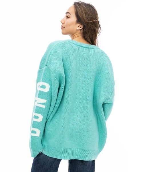 BILLABONG（ビラボン） カーディガン レディース LOGO JACQUARD SWEATE 