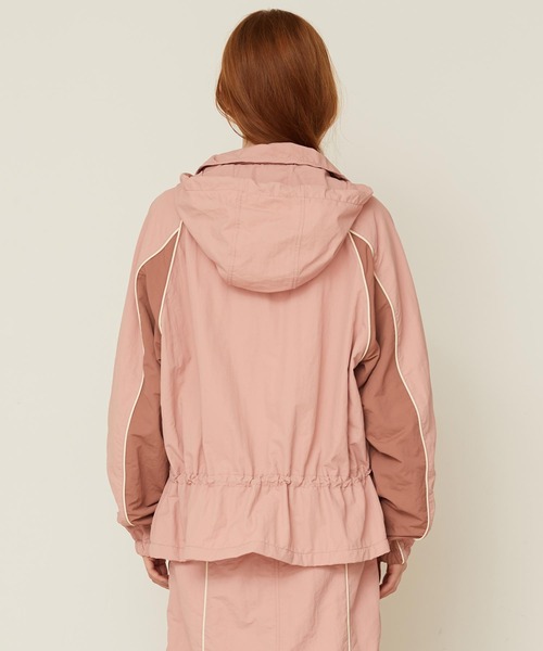 MILKFED. コート アウター LINE PIPING JACKET レディース