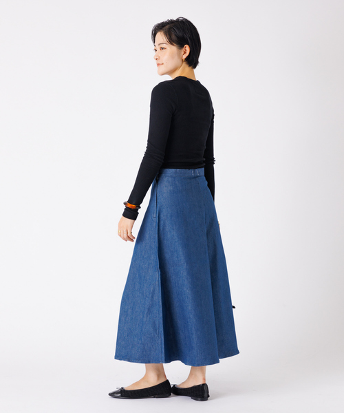 woadblue（ウォードブルー） スカート 「woadblue /ウォードブルー