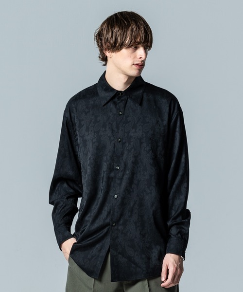 glamb（グラム） シャツ Noble Paisley Shirt / ノーブルペイズリー
