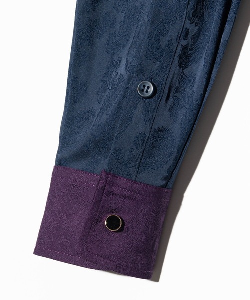 glamb（グラム） シャツ Noble Paisley Shirt / ノーブルペイズリー