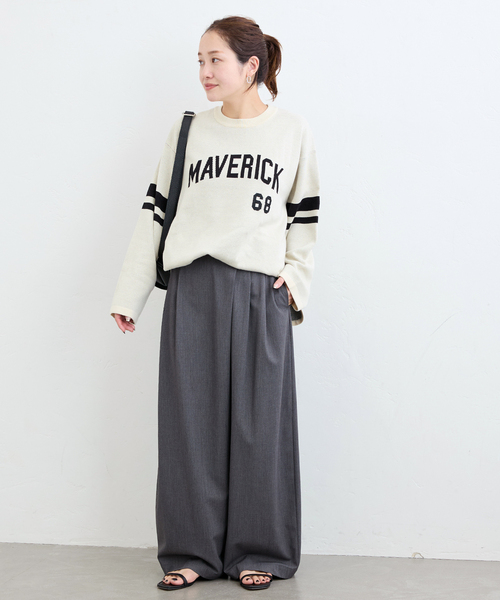 JOURNAL STANDARD ニット セーター MAVERICK ロゴニット