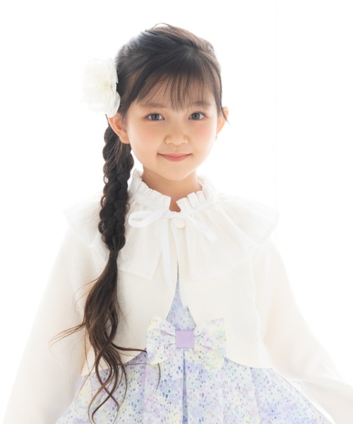 nino（ニノ） つけ襟 付け襟 チュールティペット キッズ 子供 女の子