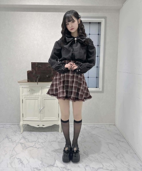 クチュールバイロジータ スカート バックレースアップスカショーパン