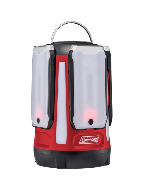 注目ショップ・ブランドのギフト Coleman クアッドマルチパネルランタンplus（レッド ライト・ランタン