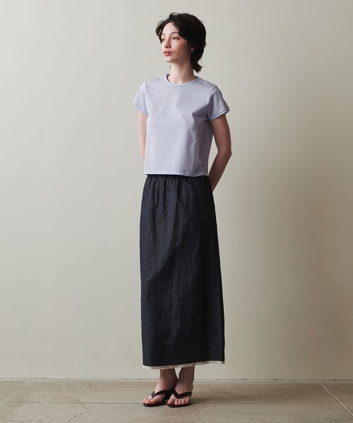 Steven Alan デニムスカート steven alan - 【OFF WHITE】【S】<Steven Alan>13OZ DENIM