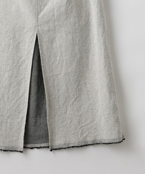 くーA.P.C. × steven alan デニムロングスカート steven alan - 【OFF WHITE】【S】<Steven Alan>13OZ DENIM