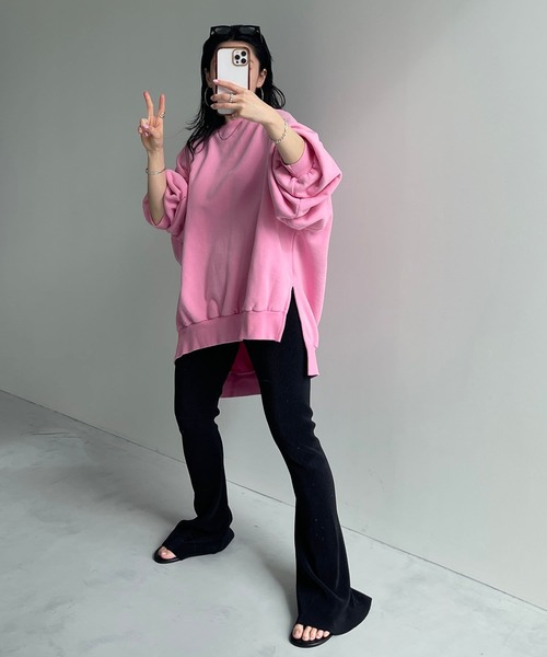 【rrraw_o9ページ】 RAW FUDGE ニット バイカラーピンタックプルオーバー : ZOZOTOWN