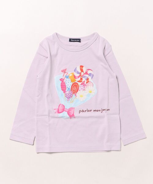 moujonjon（ムージョンジョン） tシャツ スイーツパーラープリント長袖