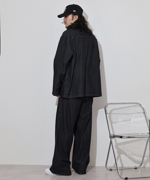 Many men, many minds. セットアップ MANYMENMANYMINDS 8.5ozデニム