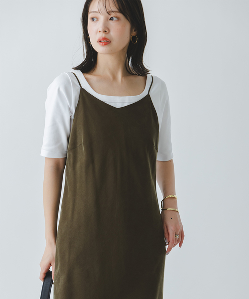 NOBLE tシャツ 「追加」スビンコットンソフトスクエアーネックT