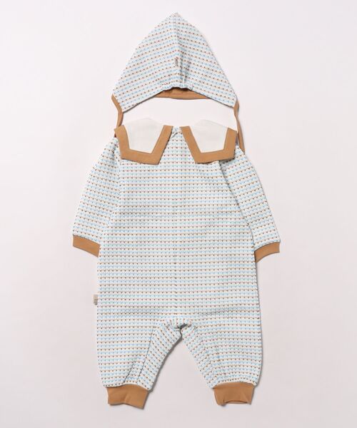 ロンパース　2つセット ベビー服 ロンパース 「2点セット」ポッピングカバーオール