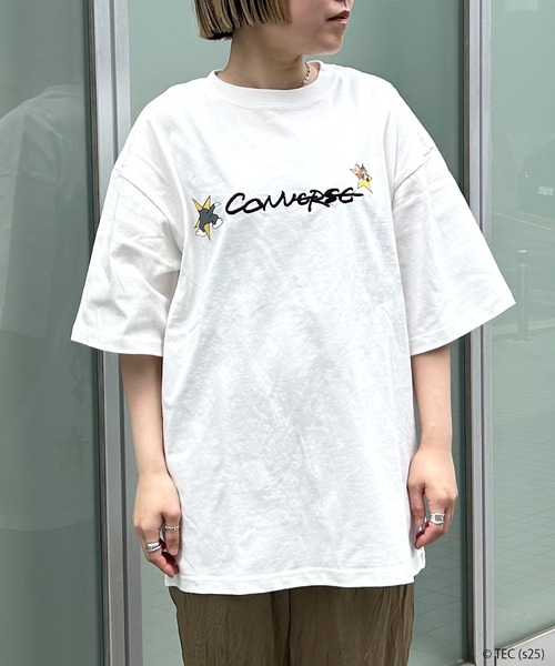 CONVERSE（コンバース） tシャツ 「公式」トムとジェリー CONVERSE BIG
