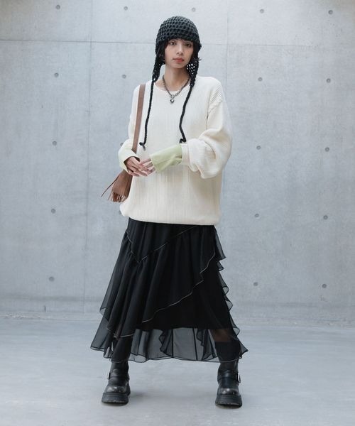 PAGEBOY（ページボーイ） ニット セーター サンドビンテージニットプル