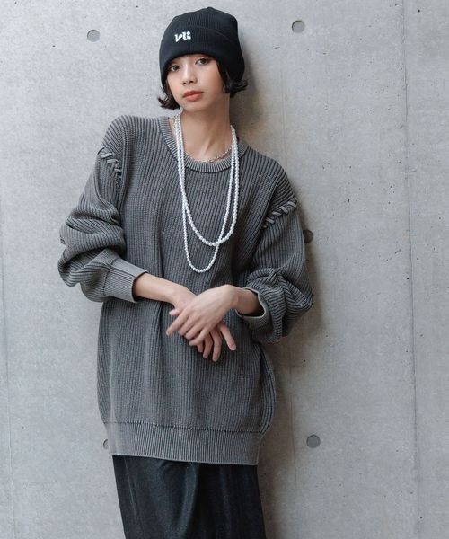 PAGEBOY（ページボーイ） ニット セーター サンドビンテージニットプル
