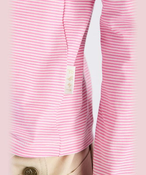 トップス archive agnes b. border long sleeve tee J008 TS ボーダーTシャツ ｜agnès b. FEMME（ファム