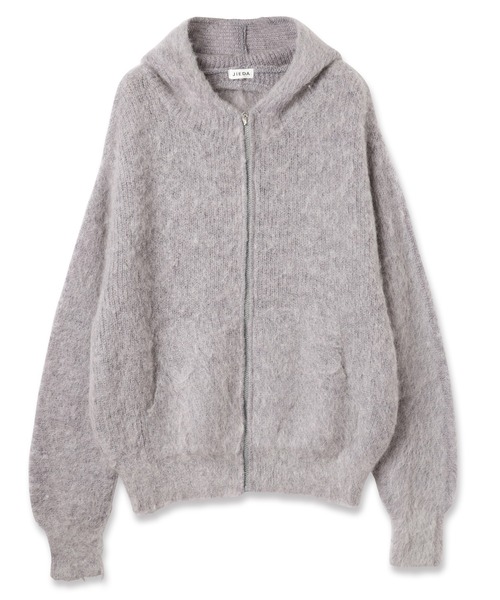 JieDa（ジエダ） パーカー MOHAIR ZIP HOODIE メンズ レディース