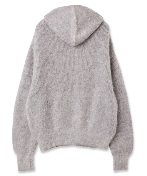 JieDa（ジエダ） パーカー MOHAIR ZIP HOODIE メンズ レディース
